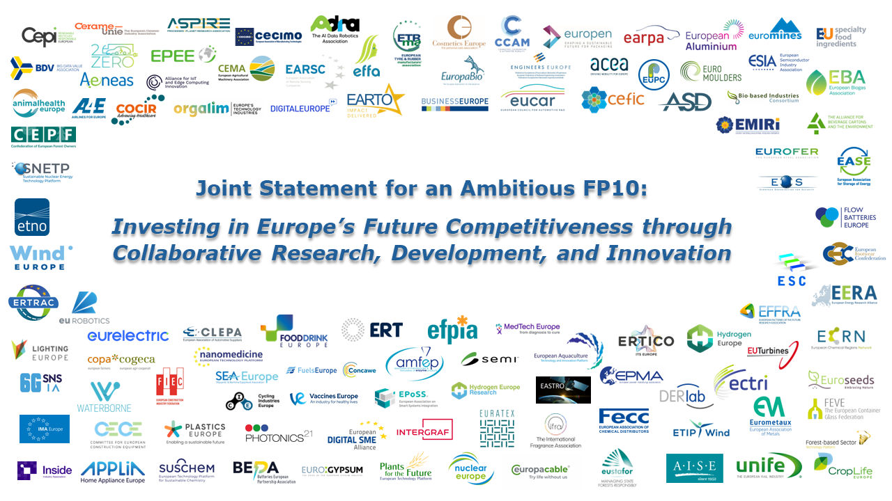 CCAM Association supporting the Joint Statement for an Ambitious FP10